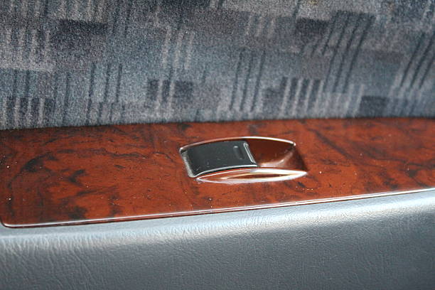istock Control button for the power window in your car 487696828