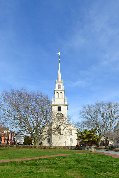 istock Newport Trinity Church, Rhode Island, USA 487701354