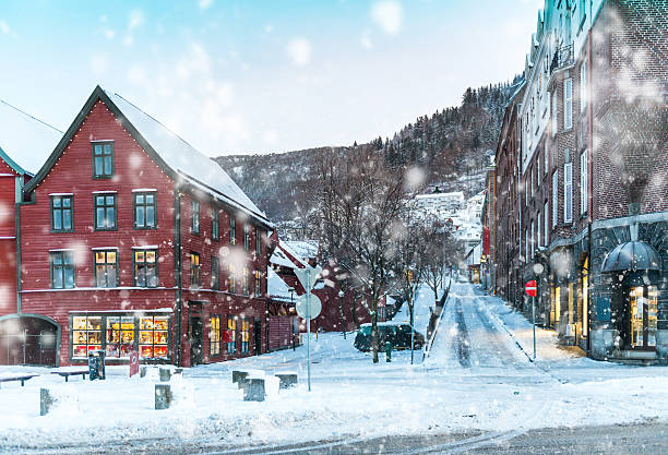 istock historical part of Bergen 487705952