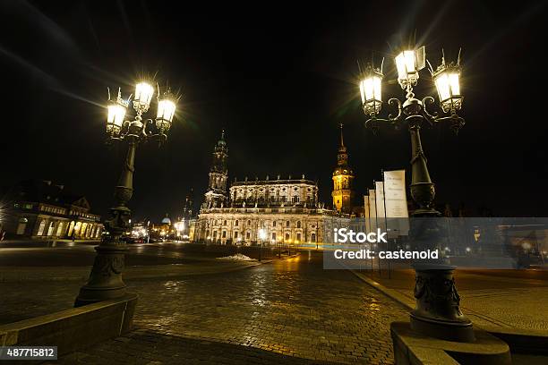 Hofkirche In Dresden Stock Photo - Download Image Now - 2015, Adulation, Architecture