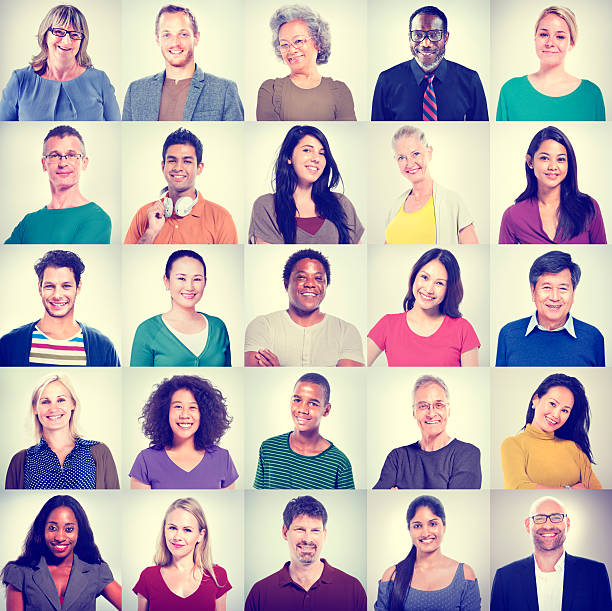 istock People Faces Portrait Multiethnic Cheerful Group Concept 487721028