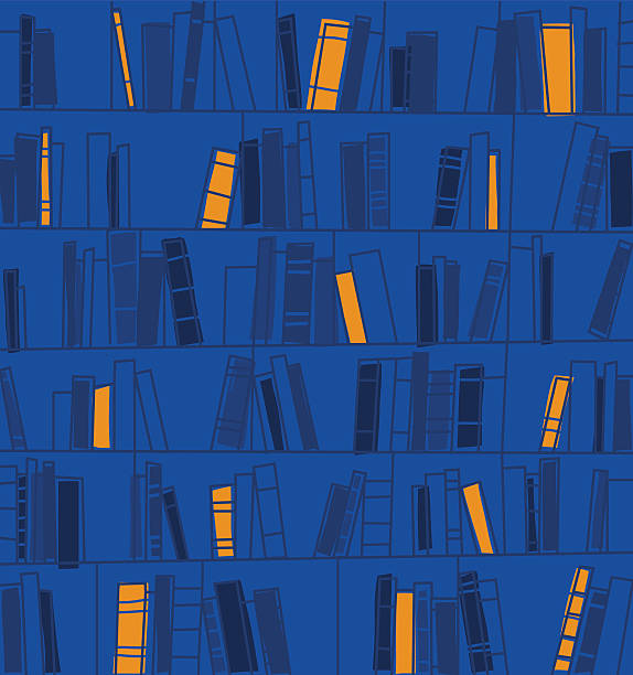 bookshelves vector backgrond - 書櫃 幅插畫檔、美工圖案、卡通及圖標