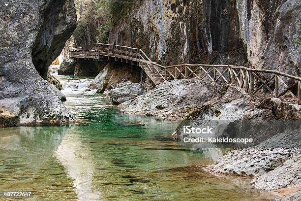 Gorge Near Rio Borosa In Cazorla National Park Stock Photo - Download Image Now - Hill Range, Mountain Range, Safety