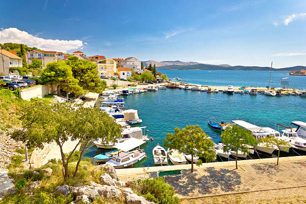 istock Brodarica village on Adriatic sea 487724808