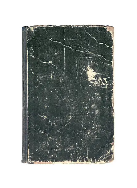 Photo of Black old cover of book