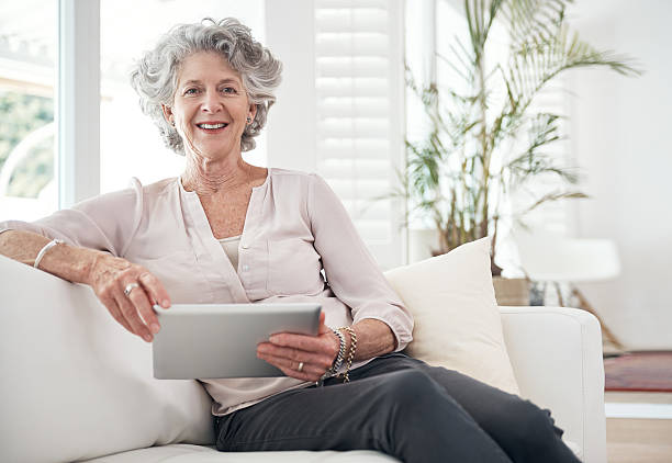 istock Now I'm connecting with my grandkids online 487726192