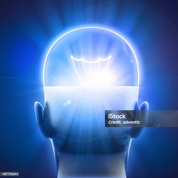 Intelligence Stock Photo - Download Image Now - Human Brain, Adult, Anatomy