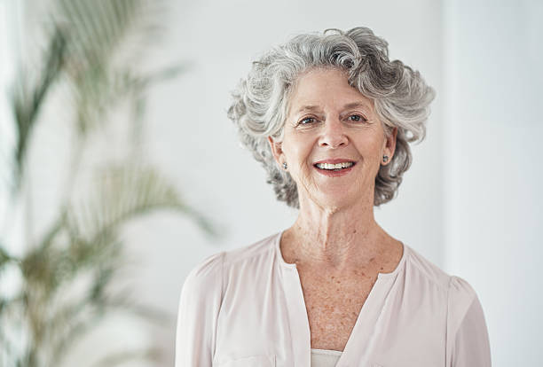 istock Wrinkles merely mark where smiles have been 487726370