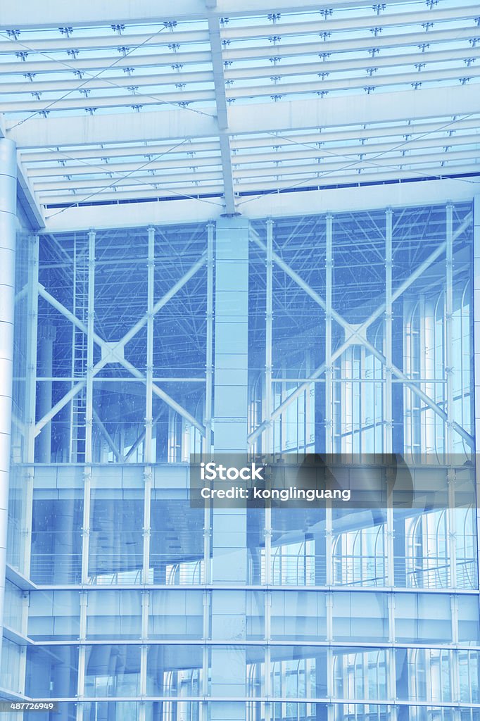 Column In Office Office Building With Columns And Large Windows Stock Photo - Download ...