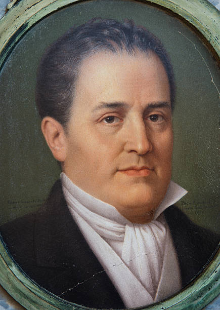 Funeral portrait of man
