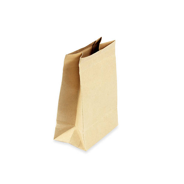 istock Paper bags on white background 487731620