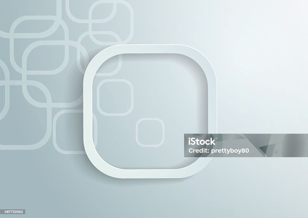 Paper Rounded Rectangles Background Stock Illustration - Download Image ...