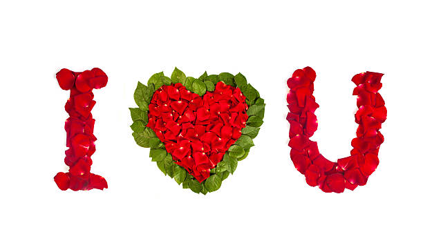 istock Heart shape made out of rose 487746171