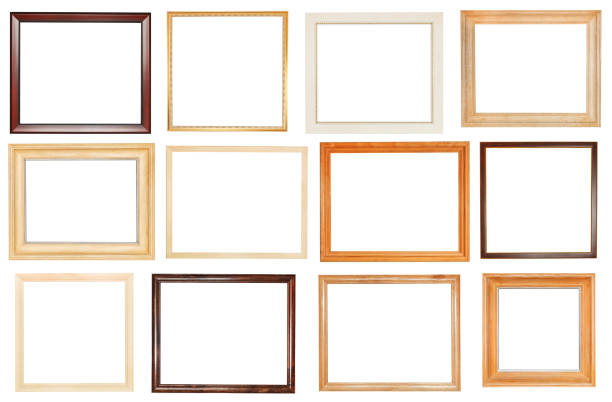 istock set of wide wooden picture frames 487746251