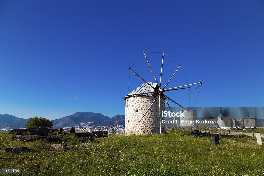 Ветряные В БОДРУМЕ, ТУРЦИЯ - Стоковые фото Gumbet роялти-фри