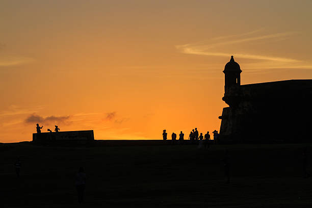 el morro - silhoute - fotografias e filmes do acervo