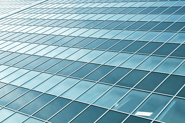 istock background of transparent wall from glass ans steel construction 487750879