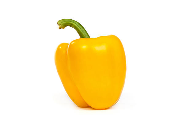 istock yellow bell sweet pepper isolated on white 487751183