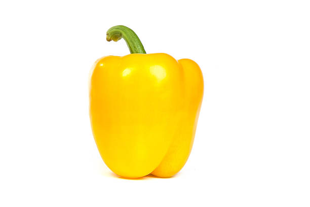istock yellow bell sweet pepper isolated on white 487751193