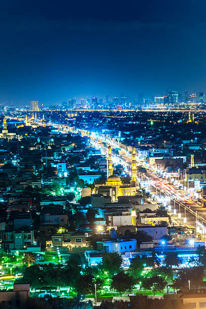 istock skyline of Dubai Downtown at night 487752184