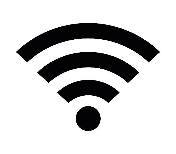 Wifi symbol vector art illustration