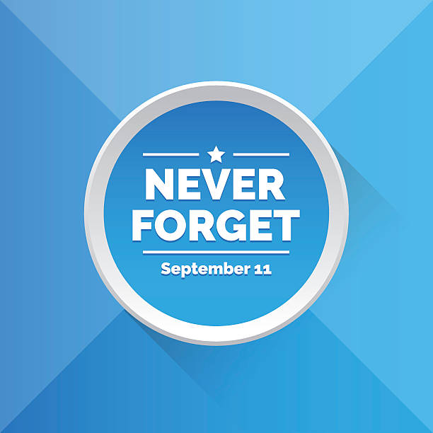 Never forget - September 11 Never forget - September 11 never the same stock illustrations