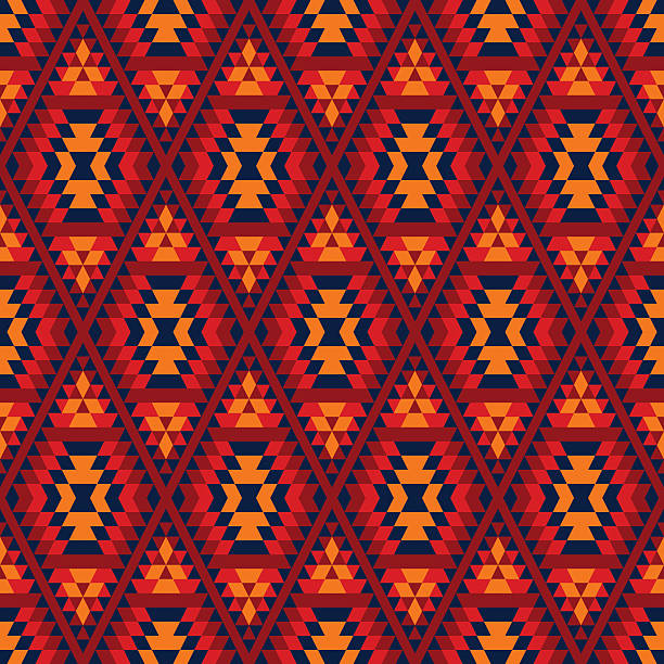 2,800+ Red Aztec Pattern Stock Photos, Pictures & Royalty-Free Images ...