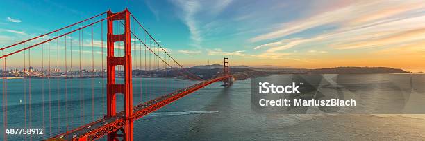 Golden Gate Bridge Stock Photo - Download Image Now - San Francisco - California, USA, Golden Gate Bridge
