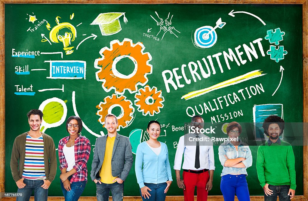 Diversity People Recruitment Search Opportunity Concept Recruitment Stock Photo