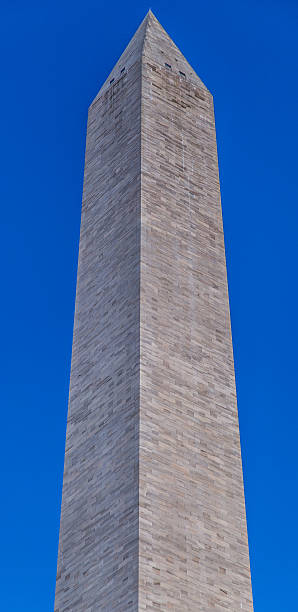 Washington Monument Tip stock photo