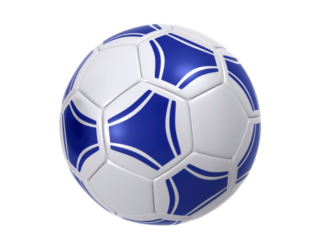 soccer ball isolated on a white background (3d render)