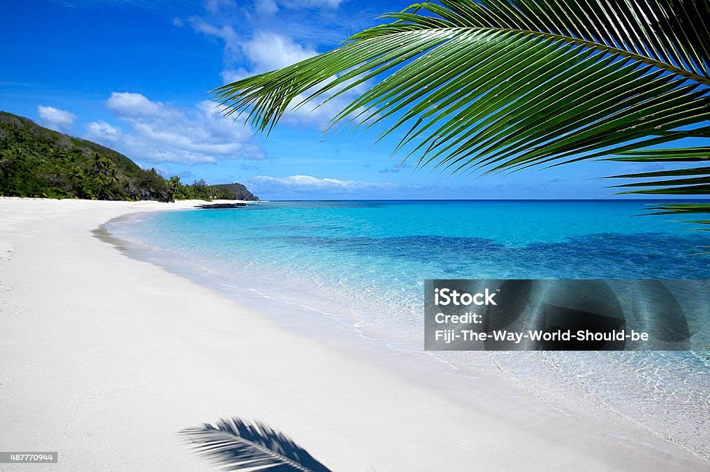 Fiji Island Yasawa Beautiful Fiji Yasawa Island Beach Yasawa Island Stock Photo