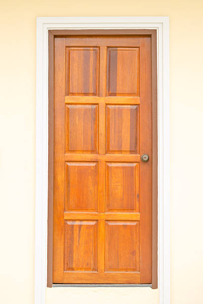 istock light brown wood door 487770960