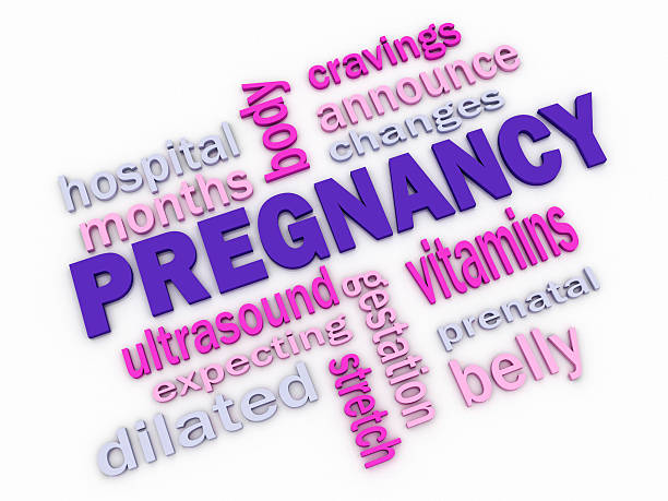 istock 3d Pregnancy Word Cloud Concept with great terms 487771007