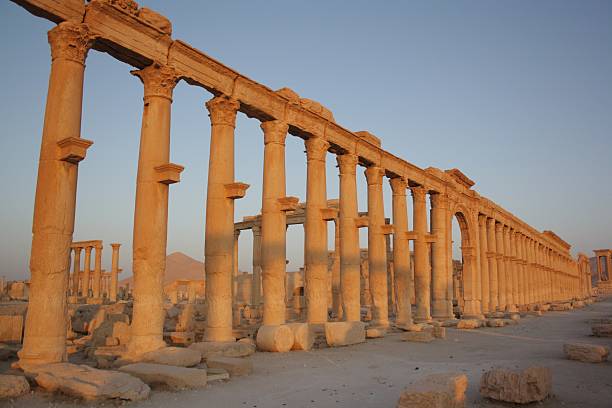 istock Great Colonnade Palmyra Syria 487771200