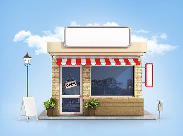 Concept of shop.