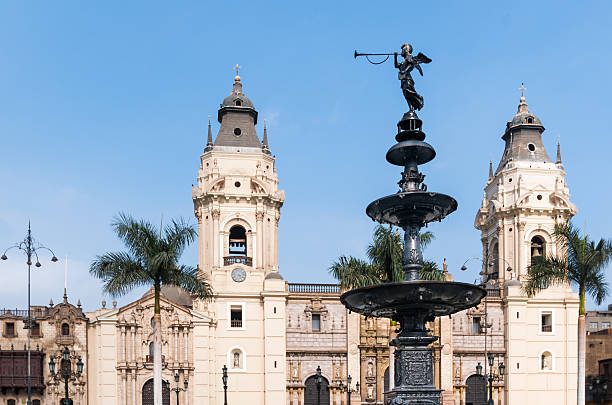istock archiepiscopal palace in Lima Peru 487771850