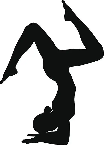 Vector illustration of Yoga Pose