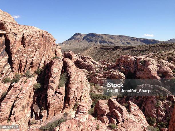 Foto de Red Rock Canyon e mais fotos de stock de Arenito - Arenito, Aventura, Azul