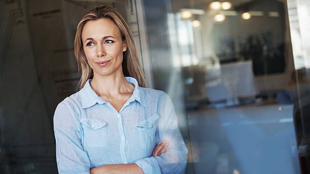 istock She's in charge and looking to the future 487773461