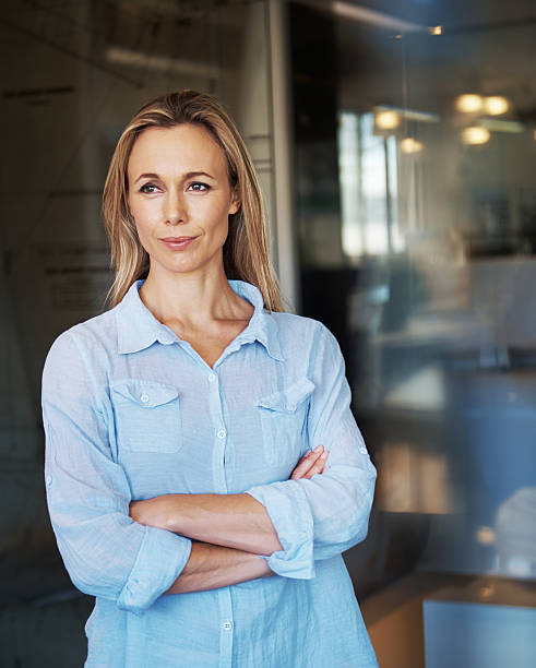 istock She's already thinking of the next big project 487773505