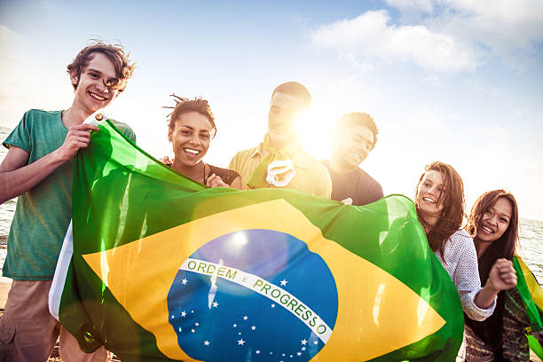 istock Brazilian people on the beach 487783083