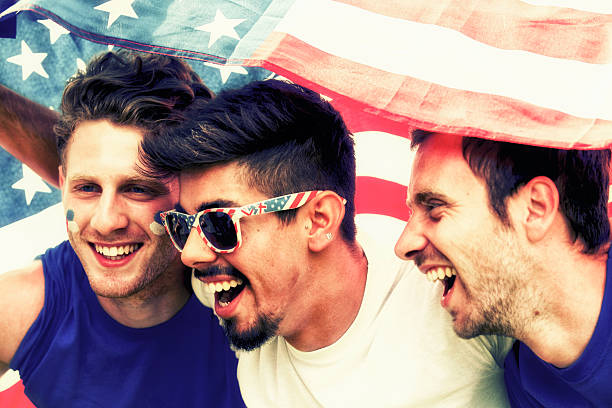 istock Sports fans cheering a game 487783185