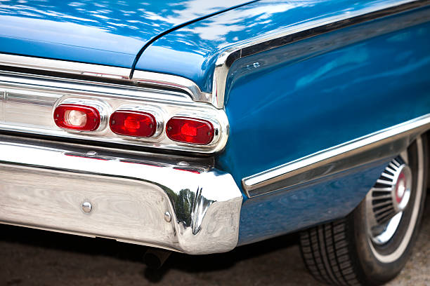 Vintage American Car CLICK ON LIGHTBOXES BELOW TO VIEW MORE RELATED IMAGES: car classic light tail stock pictures, royalty-free photos & images