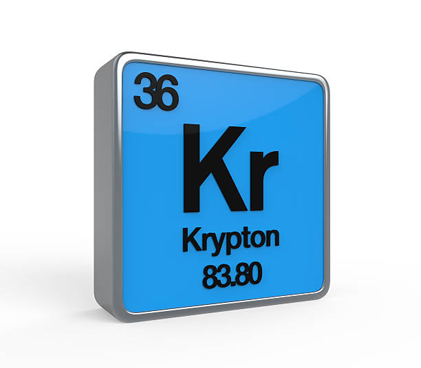 krypton element tabela periódica de elementos - helium chemistry class periodic table chemistry - fotografias e filmes do acervo