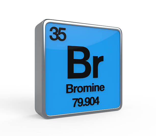 bromine element tabela periódica de elementos - helium chemistry class periodic table chemistry - fotografias e filmes do acervo