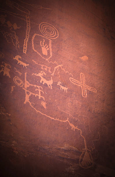 istock Petroglyphs Photographed at Valley of Fire State Park 487784191