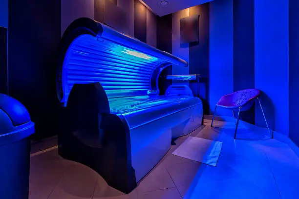 Photo of Modern sunbed in a beauty salon