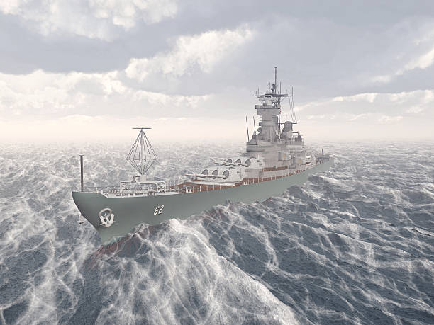 istock American battleship of World War II 487791034