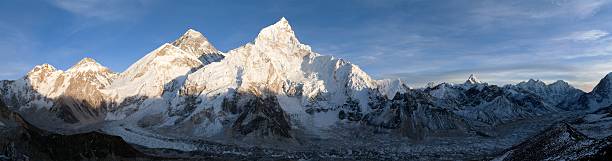 istock Evening panoramic view of Mount Everest from Kala Patthar 487795898